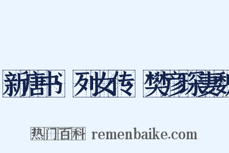 新唐书·列女传·樊彦琛妻魏是什么意思的图片